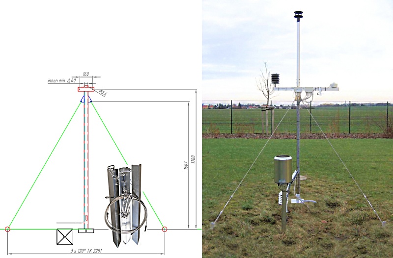 mobile 2m mast system